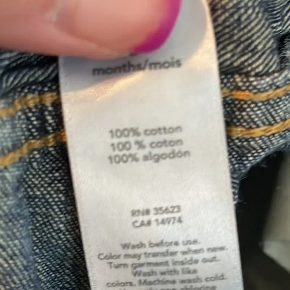 Kids Unisex Carter Jeans, size‎ 6 months, Girls Jeans, Boys Carter Jeans